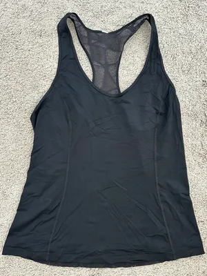 LULULEMON Goal Crusher Tank in Black Sz. Small thumbnail 6