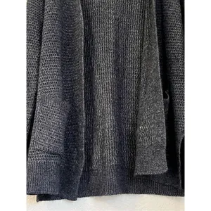 Fat Face Sweater Women's 8 Blue Knitted Cardigan Open Front Long Sleeves Pockets thumbnail 4