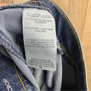 Denizen from Levi's Classic Blue Straight Leg Jeans thumbnail 7