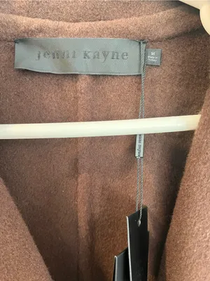 NWT Jenni Kayne Olivia Coat In Chocolate Brown Size Medium thumbnail 5