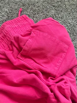 Frankie's Bikinis Hot Pink Jogger Sweatpants thumbnail 4
