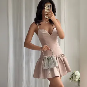 🔥Sale🔥 Nwt Zara Short Voluminous Strappy Dress Size Xs thumbnail 3