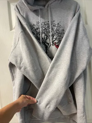 Taylor Swift All Too Well Pullover Hoodie Size 3XL Gray. Red Album. thumbnail 5