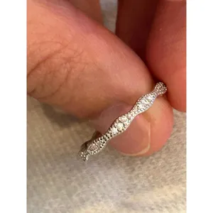 925 sterling silver ring band size 6.75 lot b32 thumbnail 4