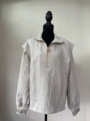 Nike NWT Women’s Oversized Textured Jacket Size S thumbnail 6