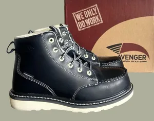Avenger Women's Wedge Moc Work Boot Size 8 SKU#24699 thumbnail 1