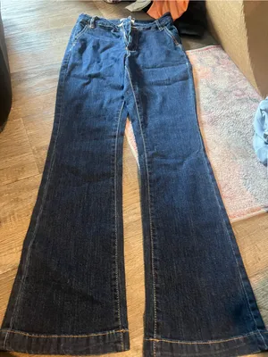 Oat Dark Blue Women's Flared Jeans size 27 thumbnail 4