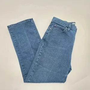 Lee Blue Relaxed‎ Fit Denim Jeans Pants 8 Petite thumbnail 3