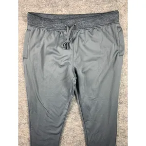 NWOT XL‎ Hanes Sport Womens Pants Jogger Gray Pull On Elastic Waist Drawstring thumbnail 3