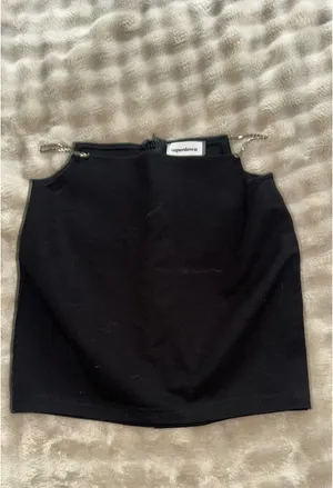 superdown black cutout skirt thumbnail 2