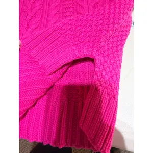 Lauren Ralph Lauren Sweater Womens PL Pink Cable Knit‎ Preppy Academic Oxford thumbnail 5