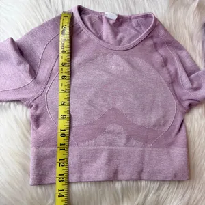 Gymshark FLEX SPORTS LONG SLEEVE CROP TOP Size Small thumbnail 9