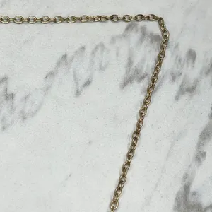 Faux Turquoise Beaded Slab Tassel Pendant Gold Tone Necklace thumbnail 7