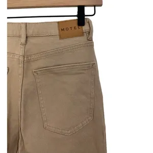 Motel Rocks Straight Leg Jeans In Winter Sandwash‎ Knit Argyle Tan Size XS thumbnail 8