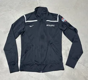 Nike Dri-Fit Mizzou Missouri Tigers Full Zip Jacket SZ M Cotton Bowl Football thumbnail 1