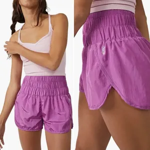 Free People The Way Home Shorts in Foglove magenta sz L thumbnail 2