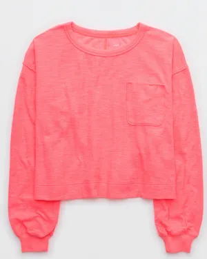 Aerie Sweatshirt Cropped thumbnail 1