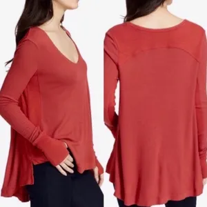 Free People Thermal long Sleeve Top Medium thumbnail 2