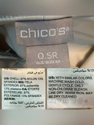 NWT Chico’s Womens Pants Ivory Cream 5 Pocket Slim Ankle Size .5 US 6 thumbnail 10