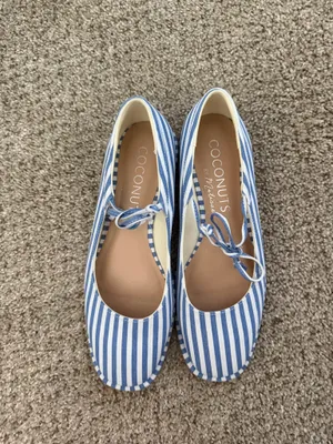 Striped Ballet Flats Anthropologie thumbnail 4