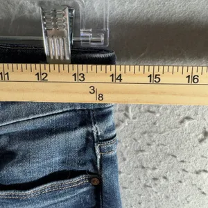 1303 | Mother High Waisted Looker Crop Bake Sale Brawl Jeans Blue Womens 27 thumbnail 3