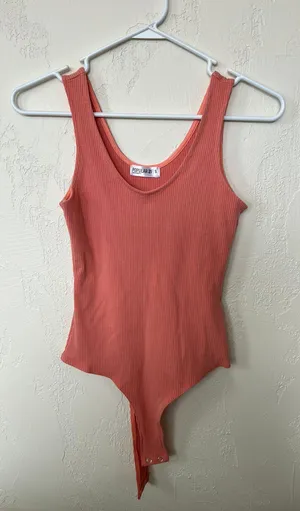Tank Top Bodysuit Pink thumbnail 1
