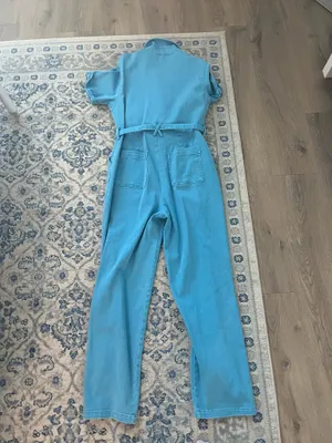 These Three Boutique Blue denim jumpsuit thumbnail 3