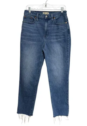 Madewell The Perfect Vintage Jean in Earlside Wash: Raw-Hem Edition - Size 29 thumbnail 3