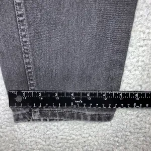 Levi's 550 Relaxed Fit Tapered Leg Jeans Black Denim Women 10 Made‎ in USA thumbnail 6