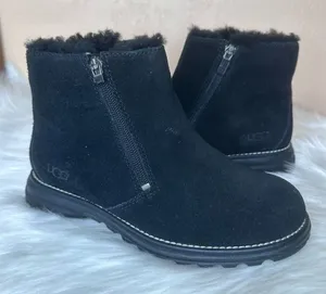 UGG #5431 Suede Shearling Lined Ankle Boots Size 7 thumbnail 1