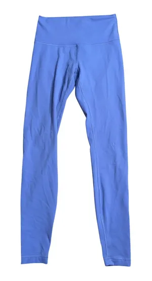 Lululemon Wunder Train High-Rise Pant Women Size 6 Blue 28" Nulu Leggings thumbnail 1