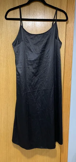 Staud Black Slip Dress - Size Small thumbnail 1