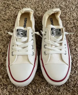 Converse Low-Top White Sneakers thumbnail 1