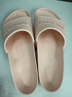 Birkenstock Barbados Light Pink EVA Sandals W9 M7 thumbnail 9