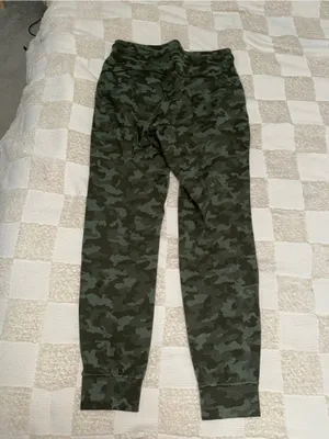 Lululemon Ready to‎ Rulu Jogger 29" Heritage Camo Dark Olive Green Twill size 8 thumbnail 5