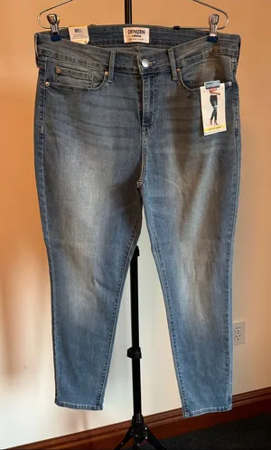 Levi's Denim Skinny Jeans - Light Blue Wash thumbnail 1