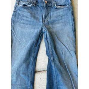 7 For All Mankind Ginger Wide Leg Jeans Blue Denim Trouser Size 28 thumbnail 6