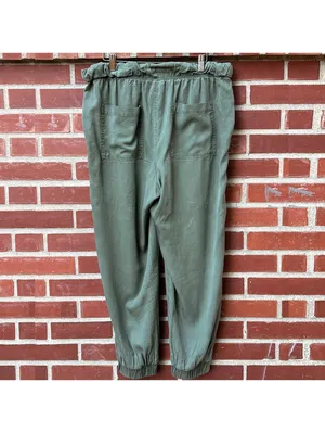 Universal Threads Olive Green Casual Jogger Pants Size L thumbnail 2