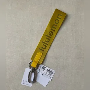 Lululemon Never Lost Keychain - Maize Yellow/Graphite Grey thumbnail 8
