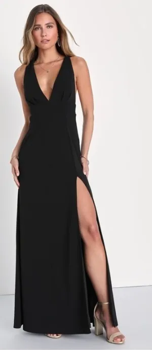 LULU's Prom Wedding Special Event Modern Chic Sexy Mermaid Maxi Dress thumbnail 1