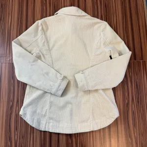 Cabi 4493 Scout Jacket Cream Corduroy Small‎ Workwear Chorecore Coastal Grandma thumbnail 7