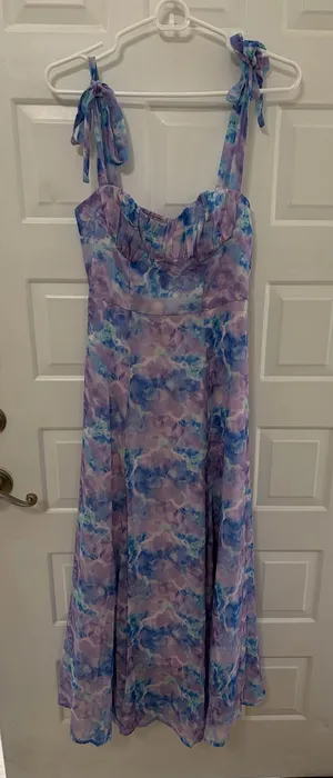 Hello Molly Maxi Dress Purple thumbnail 1