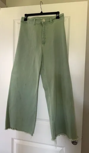 ZARA Wide-Leg Pants thumbnail 1