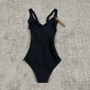 Skims Unlined Plunge Thong Bodysuit Womens XS Onyx Black New Adjustable Straps thumbnail 2