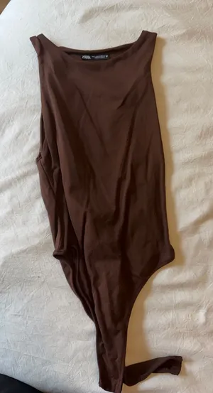 ZARA Brown Bodysuit thumbnail 1
