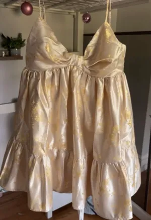 Lucy in the Sky Mini Dress gold thumbnail 3
