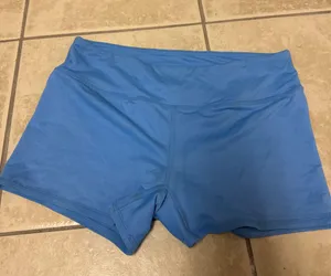 Spandex shorts Blue thumbnail 1