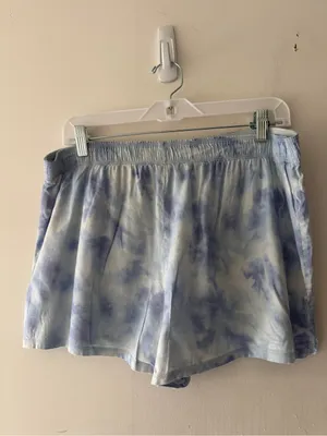 PINK Victoria’s Secret Blue Tie Dye Sleep‎ Shorts thumbnail 3