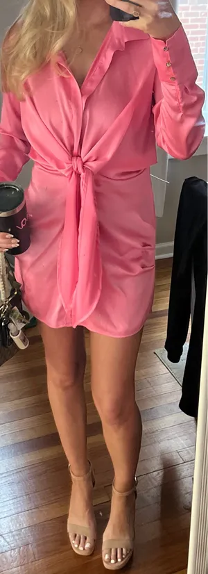 Splash Dress Pink thumbnail 1