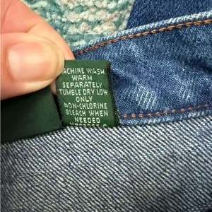 Vintage Hunt Club high waisted casual denim jeans, size 14 thumbnail 9